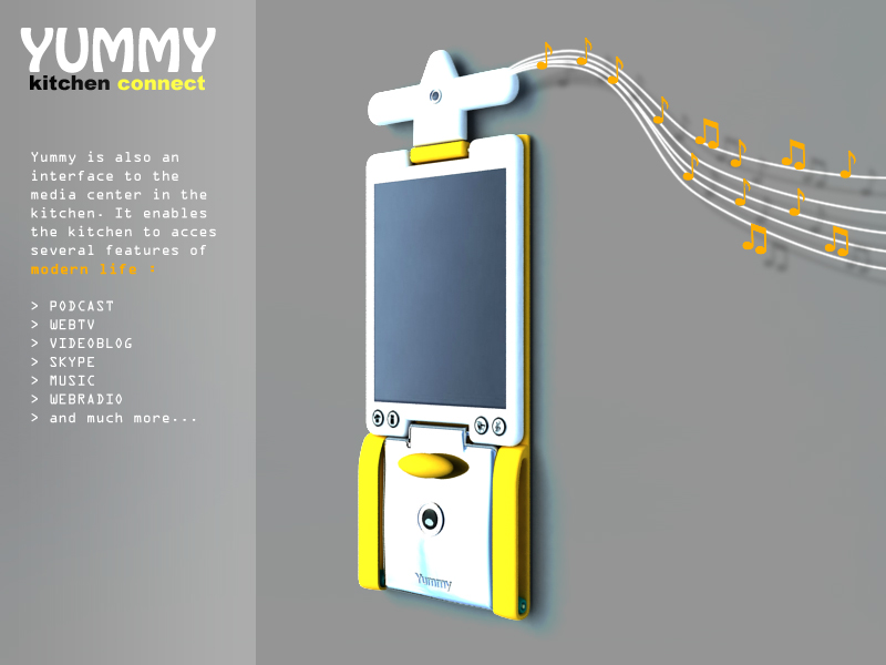 Illustration for article titled Yummy Kitchen Connect is Web 2.0 for the Kitchen
